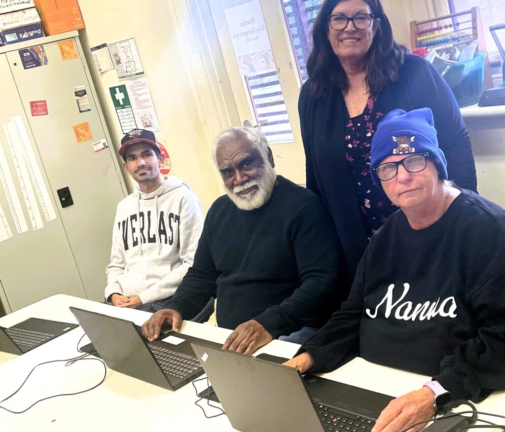 Yarning on the Digital Track: Building Our Digital Skills Together